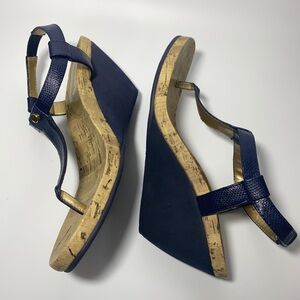 Chaps Women's Navy Sandals